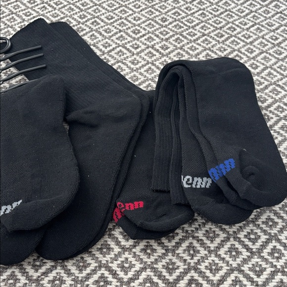 Penn Men’s socks, set of 5, black NWOT - Picture 3 of 3